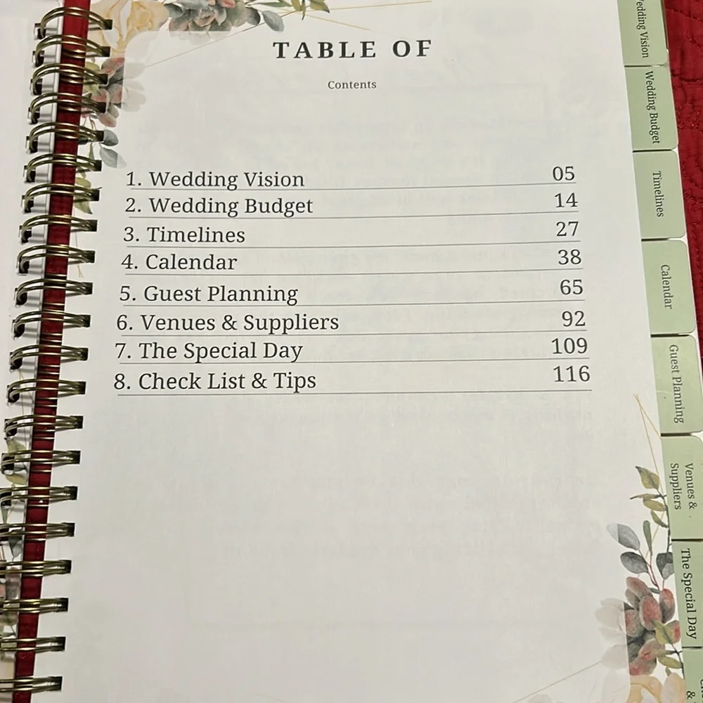 Wedding planner